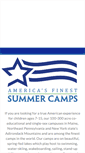 Mobile Screenshot of americasfinestsummercamps.com